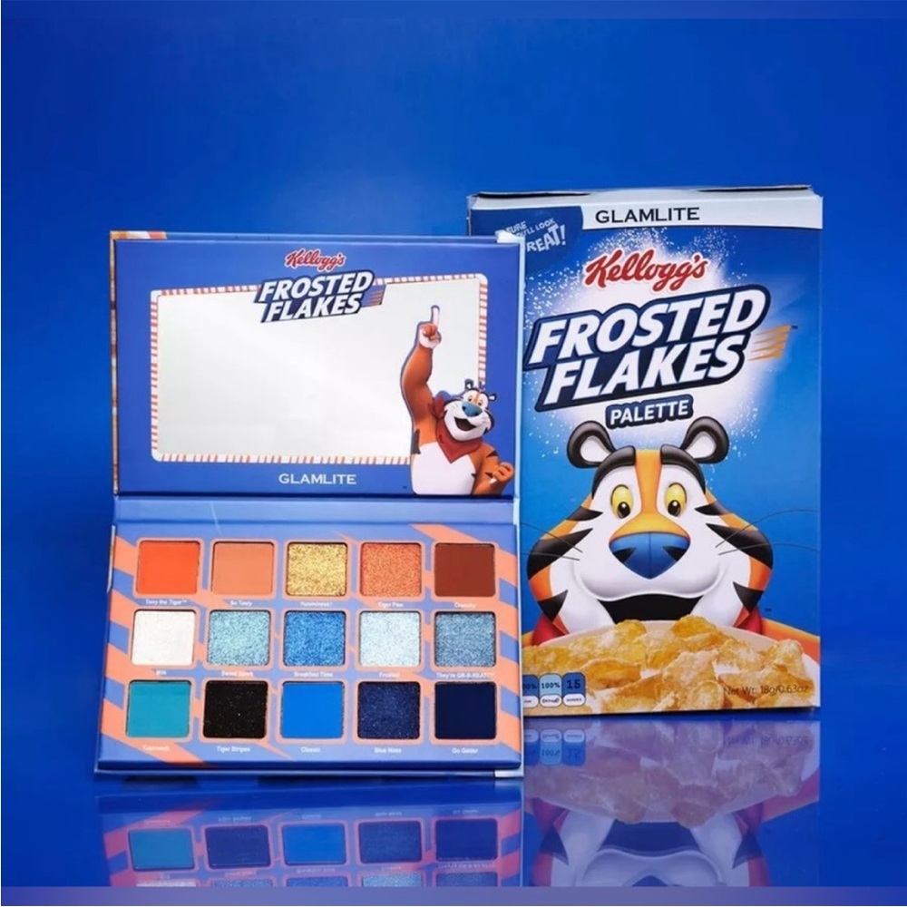 Glamlite X Frosted Flakes Eyeshadow Palette